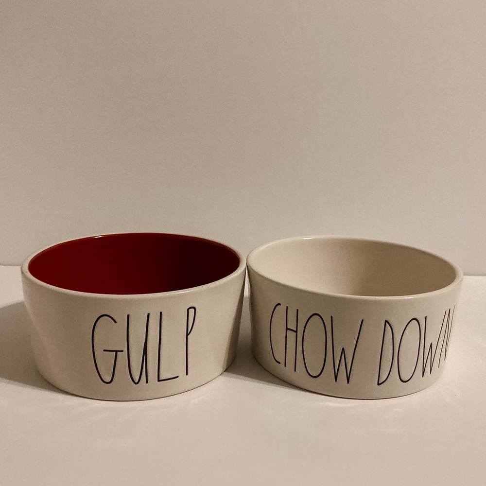 COPY - Rae Dunn Dog Dish Bowl Set